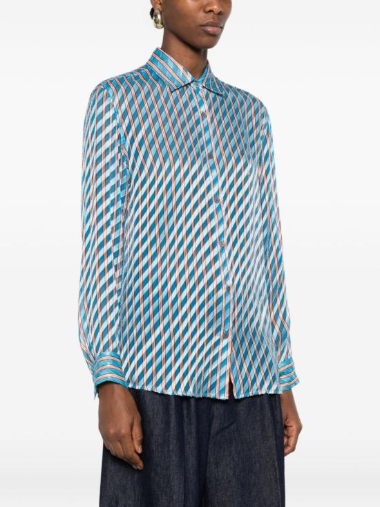 26SS 드리스 반 노튼 블라우스 130742 3149503 LIGHT BLUE - DRIES VAN NOTEN