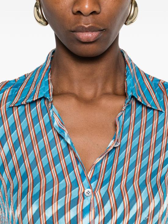 26SS 드리스 반 노튼 블라우스 130742 3149503 LIGHT BLUE - DRIES VAN NOTEN