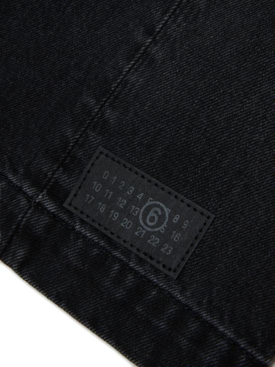 26FW [키즈] MM6 메종마르지엘라 탑 M61037MM08A M602 Nero - MM6 MAISON MARGIELA