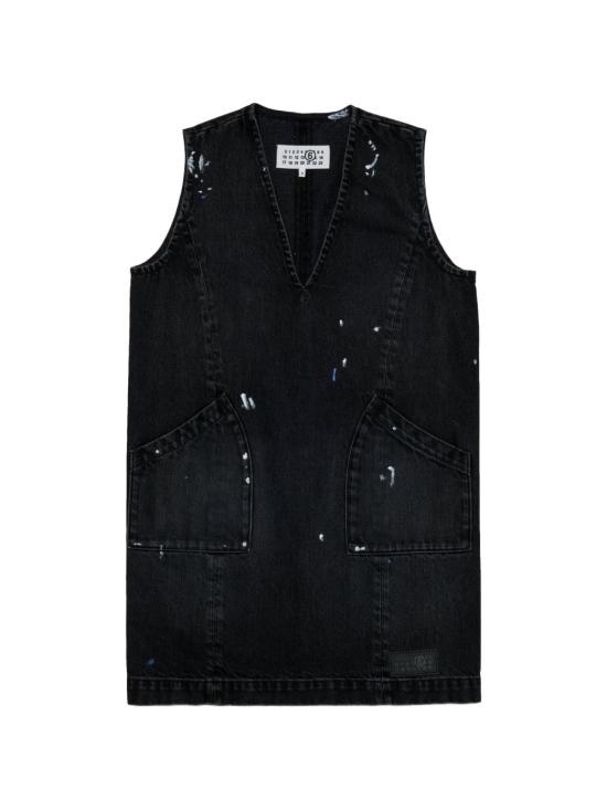 26FW [키즈] MM6 메종마르지엘라 탑 M61037MM08A M602 Nero