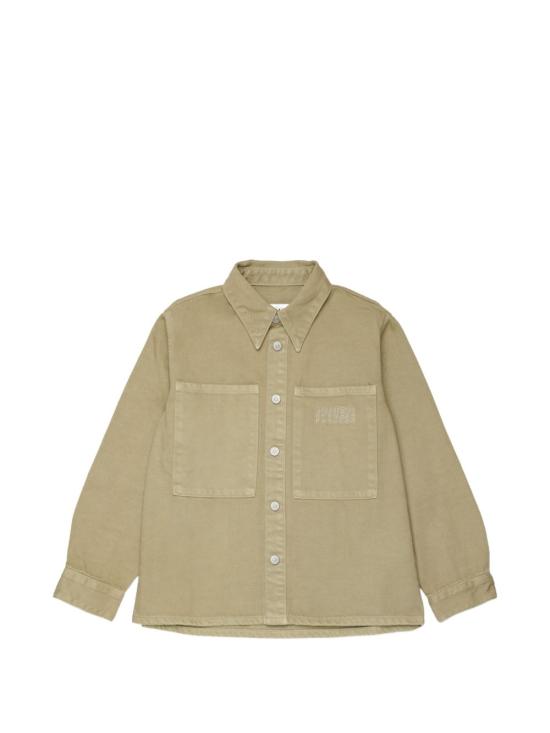 26FW [키즈] MM6 메종마르지엘라 셔츠 M61032MM09C M6516 Verde