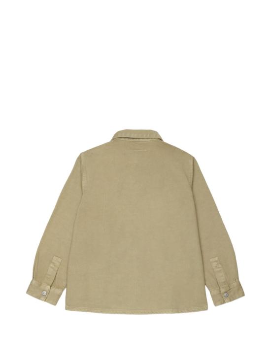 26FW [키즈] MM6 메종마르지엘라 셔츠 M61032MM09C M6516 Verde - MM6 MAISON MARGIELA