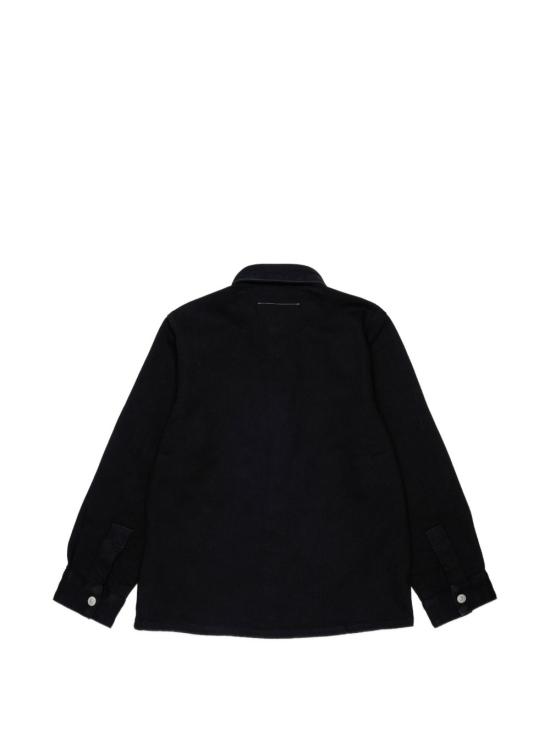 26FW [키즈] MM6 메종마르지엘라 셔츠 M61032MM09E M6900 Nero - MM6 MAISON MARGIELA