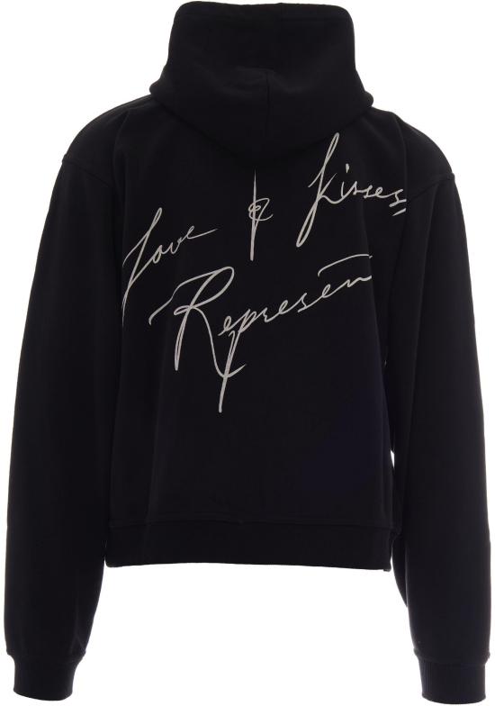 26FW 리프레젠트 후드 티셔츠 3152402 BLACK - REPRESENT
