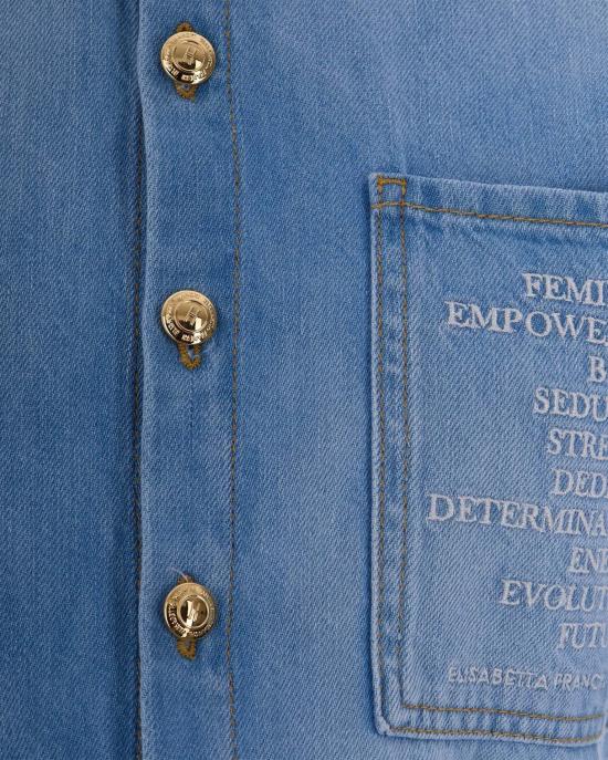 26SS 엘리자베타프랜치 데님 팬츠 8370457 BLUE - ELISABETTA FRANCHI