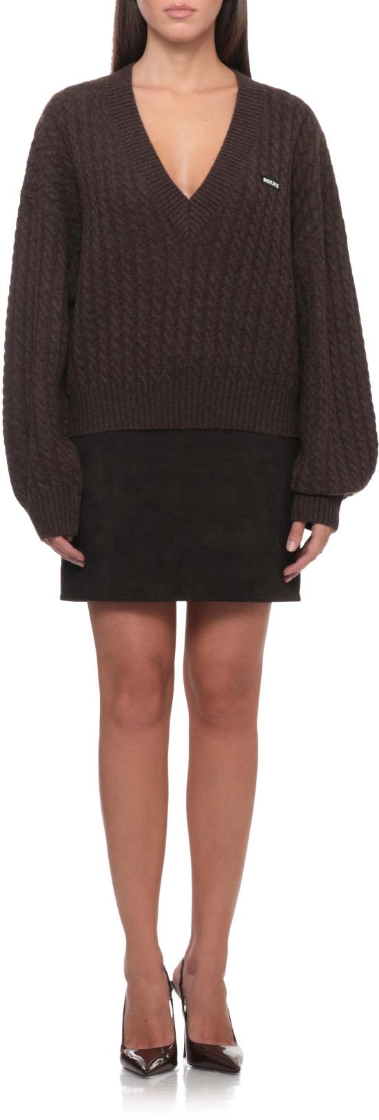 26FW 로테이트 스웨터 1164342037 BROWN - ROTATE
