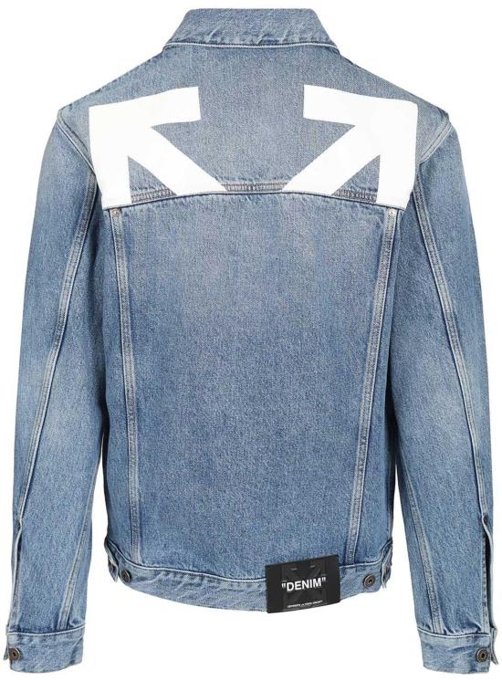 26SS 오프화이트 데님 자켓 4805268 BLUE - OFF WHITE