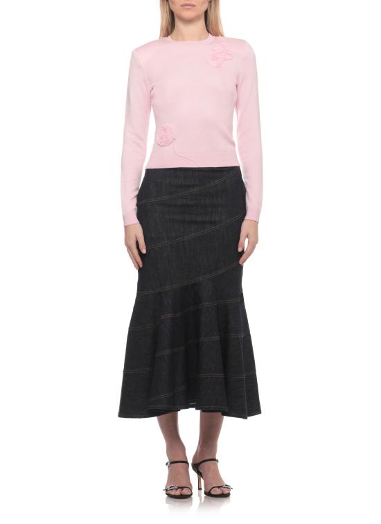 26FW 셀프 포트레이트 스웨터 PF26068TAP PINK FLOWER KNITPINK - SELF PORTRAIT