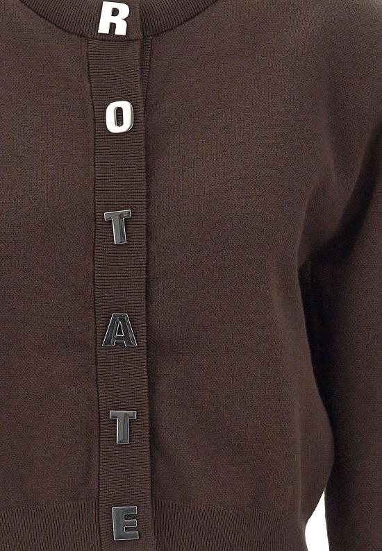 26FW 로테이트 가디건 1138541667 BROWN - ROTATE