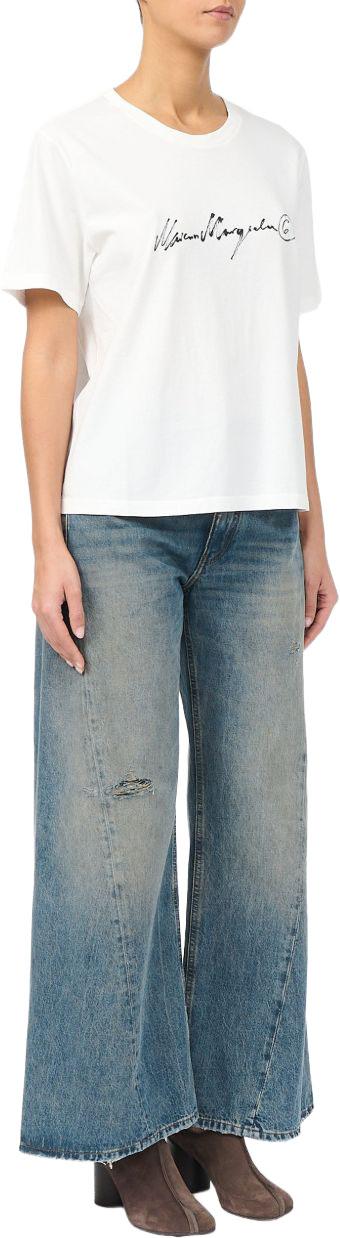 26FW 마르지엘라 반팔 티셔츠 3983884 WHITE - MAISON MARGIELA