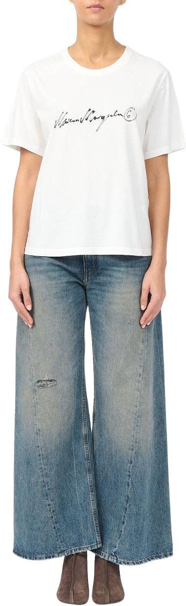 26FW 마르지엘라 반팔 티셔츠 3983884 WHITE - MAISON MARGIELA