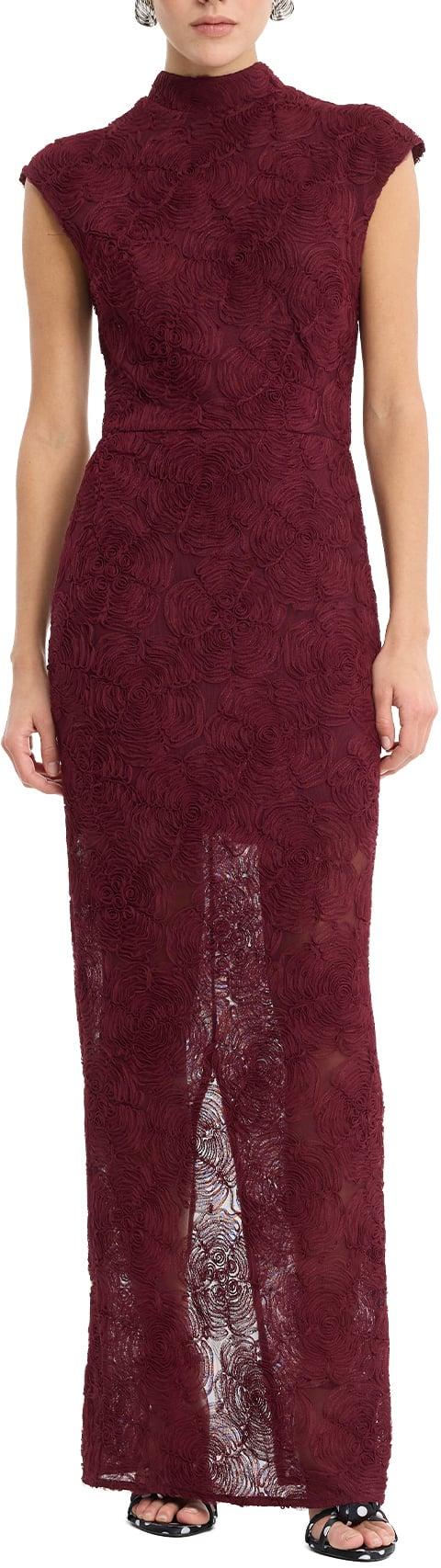 26FW 로테이트 롱 원피스 116273741BCR1787741 MAROON - ROTATE