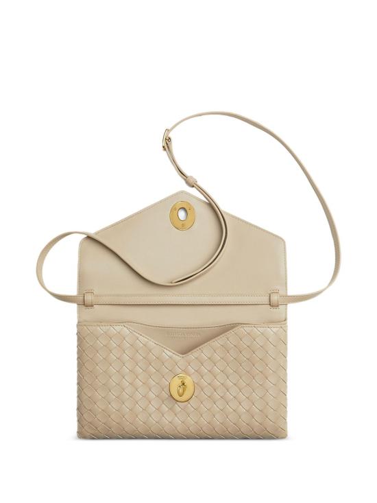26SS 보테가베네타 노트 락 크로스바디백 817191 V08Z02190 BROWN - BOTTEGA VENETA