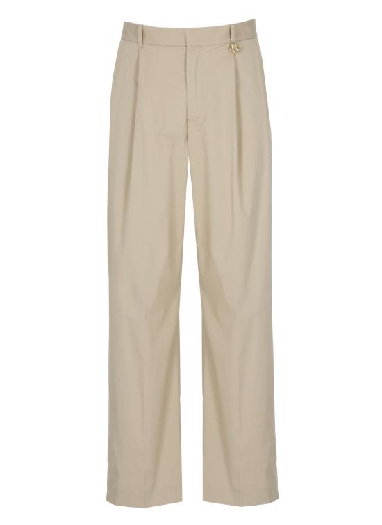 26FW 카사블랑카 스트레이트 팬츠 MPF26TR46201 POPLIN Beige