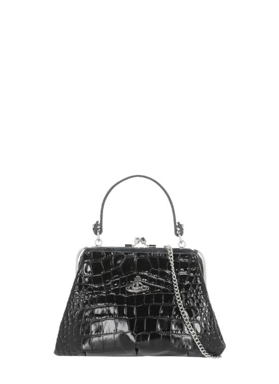 26FW 비비안웨스트우드 그래니 프레임 퍼스 4B010007W L0098N401 BLACK