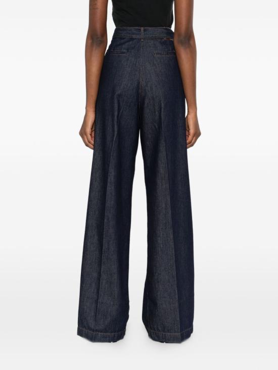 26SS 드리스 반 노튼 스트레이트 팬츠 130937 3385507 NAVY - DRIES VAN NOTEN