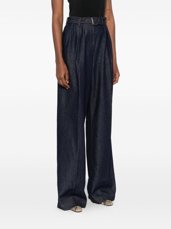 26SS 드리스 반 노튼 스트레이트 팬츠 130937 3385507 NAVY - DRIES VAN NOTEN