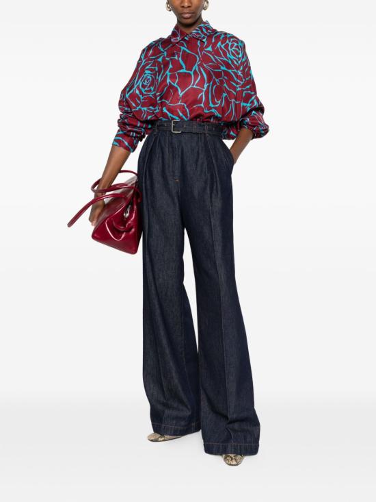 26SS 드리스 반 노튼 스트레이트 팬츠 130937 3385507 NAVY - DRIES VAN NOTEN