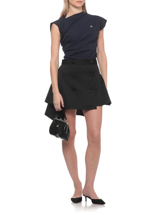 26FW 비비안웨스트우드 헤보 탑 1504000A J00BLK410 Blue - VIVIENNE WESTWOOD