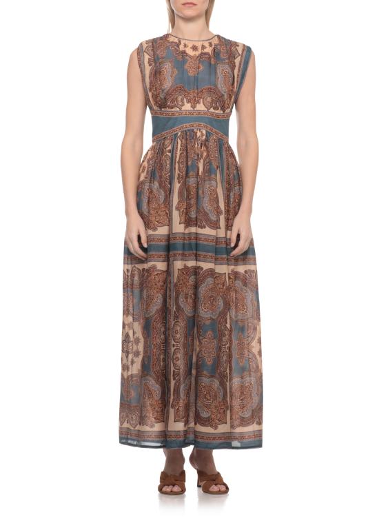 26FW 짐머만 미디 원피스 5514DSS263 DBPL Blue - ZIMMERMANN