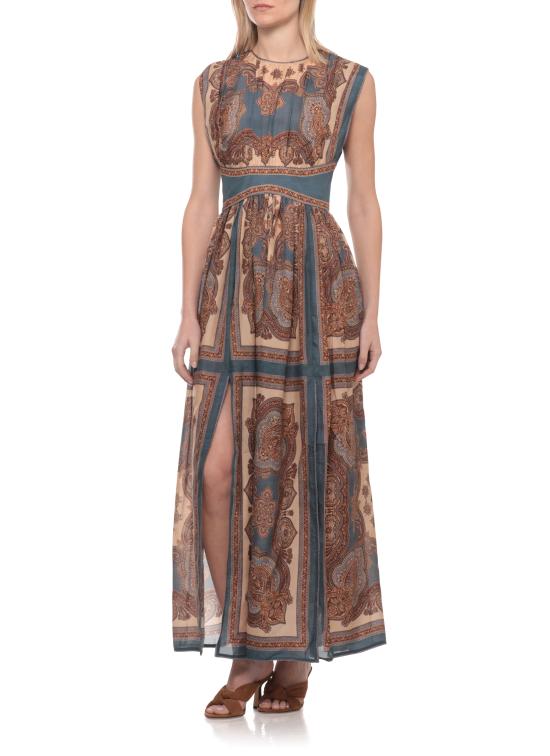 26FW 짐머만 미디 원피스 5514DSS263 DBPL Blue - ZIMMERMANN