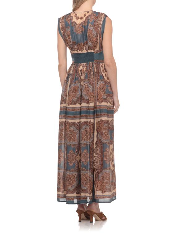 26FW 짐머만 미디 원피스 5514DSS263 DBPL Blue - ZIMMERMANN