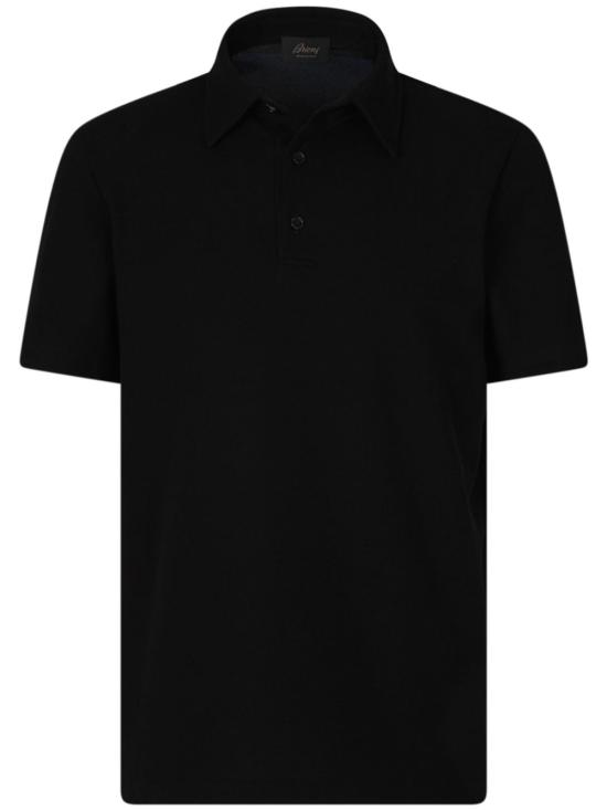 26SS 브리오니 폴로 티셔츠 UJPP0L PA6271000 BLACK