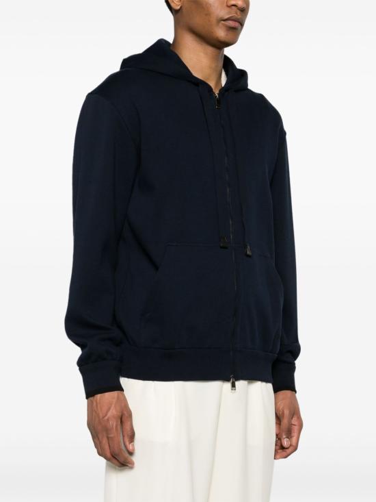 26SS 브리오니 후드 티셔츠 UJNL0L PA6114100 NAVY - BRIONI