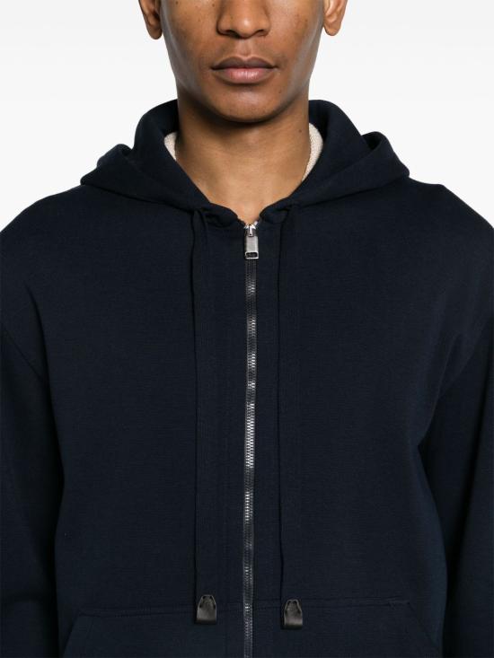 26SS 브리오니 후드 티셔츠 UJNL0L PA6114100 NAVY - BRIONI