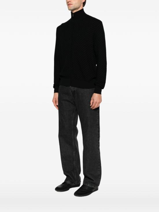 26SS 브리오니 집업 니트 UMT20L PAK221000 BLACK - BRIONI