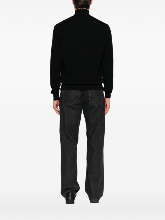 26SS 브리오니 집업 니트 UMT20L PAK221000 BLACK - BRIONI