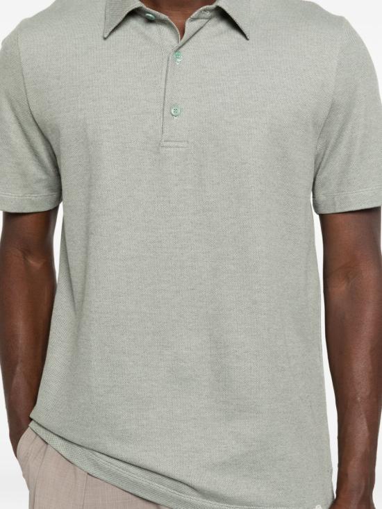 26SS 브리오니 폴로 티셔츠 UJSZ0L PA6271615 GREEN - BRIONI