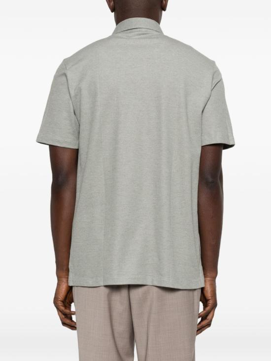 26SS 브리오니 폴로 티셔츠 UJSZ0L PA6271615 GREEN - BRIONI