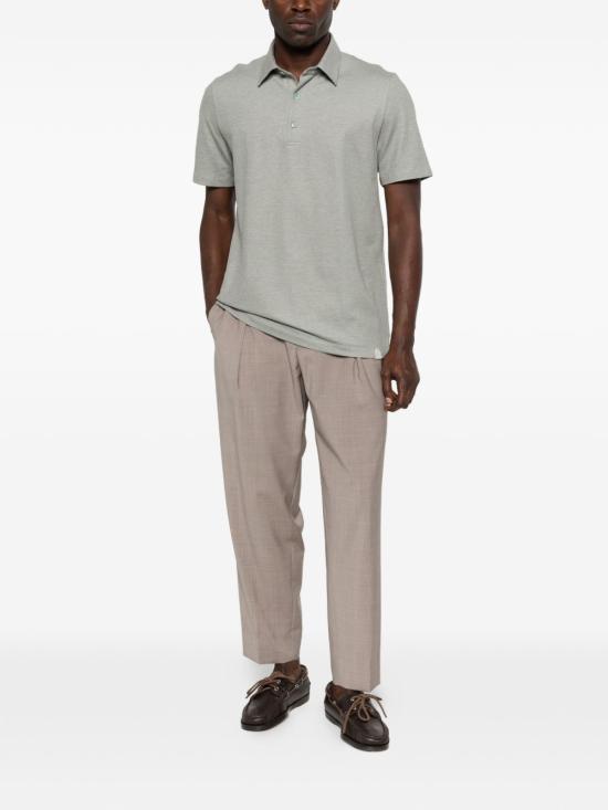 26SS 브리오니 폴로 티셔츠 UJSZ0L PA6271615 GREEN - BRIONI