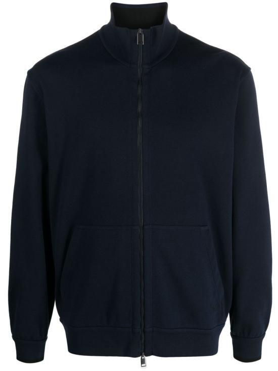 26SS 브리오니 긴팔 티셔츠 UJNU0L PA6114100 NAVY