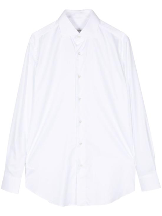 26SS 브리오니 셔츠 RCH10L OA04Q9000 WHITE