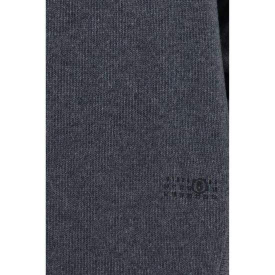  MM6 메종마르지엘라 미디 원피스 Mm6 메종 마르지엘라 울 오비스 아리에스 캐주얼 드레스 그레이 - MM6 MAISON MARGIELA