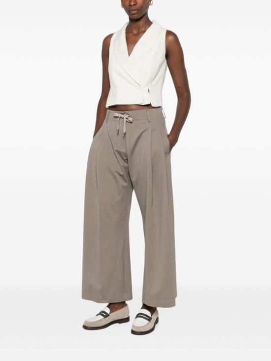 26SS 브루넬로 쿠치넬리 스트레이트 팬츠 ML946EL199 C9424 BEIGE - BRUNELLO CUCINELLI