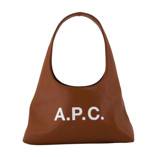  아페쎄 숄더백 A.P.C. 베이비 니논 숄더백 브라운