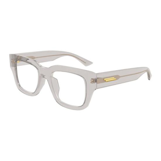  보테가베네타 선글라스 보테가 베네타 Bv1361 O010 스퀘어 풀림 안경 (회색) - BOTTEGA VENETA