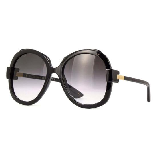  구찌 선글라스 기하학 패턴 풀림 GG1432 S001 선글라스 블랙 - GUCCI