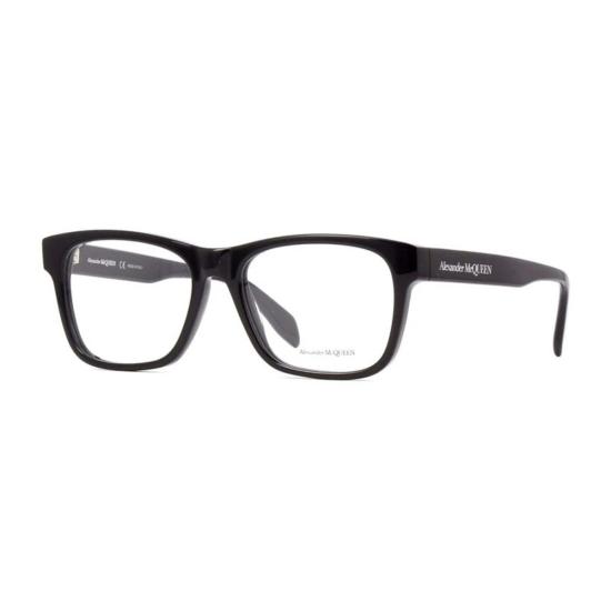  알렉산더 맥퀸 선글라스 Alexander Mc Queen AM0307 O001 스퀘어 풀림 안경 블랙