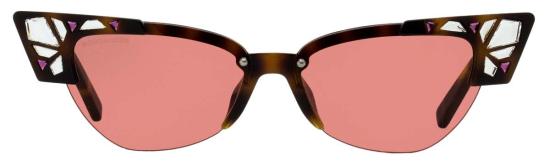 디스퀘어드2 선글라스 Dsquared2 Bella Dq0341 52 S 56mm 플라스틱(아세테이트) 선글라스 다크 하바나