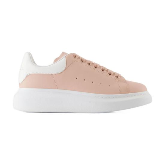  알렉산더 맥퀸 스니커즈 오버사이즈 송아지 가죽  핑크 - ALEXANDER MCQUEEN