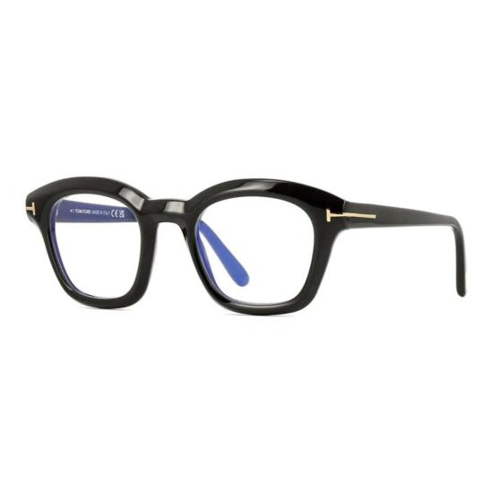  톰포드 선글라스 톰 포드 FT5961 B001 타원형 풀림 블루라이트 차단 안경 - TOMFORD