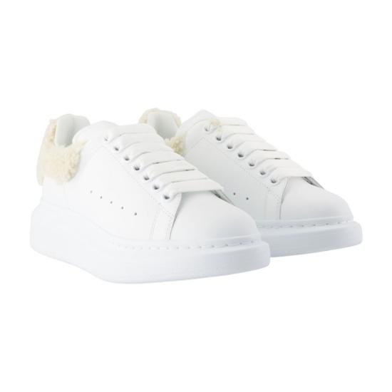  알렉산더 맥퀸 스니커즈 오버사이즈 송아지 가죽 - ALEXANDER MCQUEEN