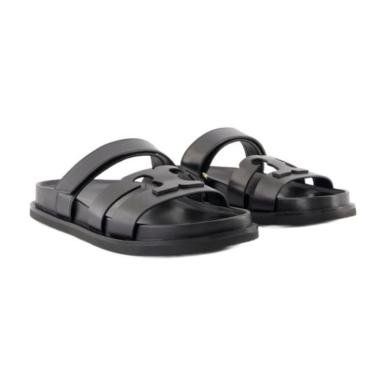  토리버치 뮬/슬리퍼 이네스 스포츠  블랙 - TORY BURCH
