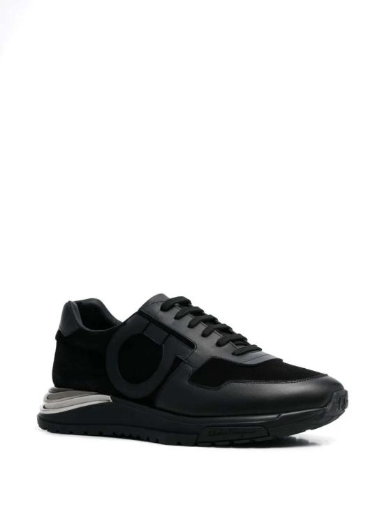  살바토레 페라가모 스니커즈 페라가모 간치니 패치 레이스업 - SALVATORE FERRAGAMO