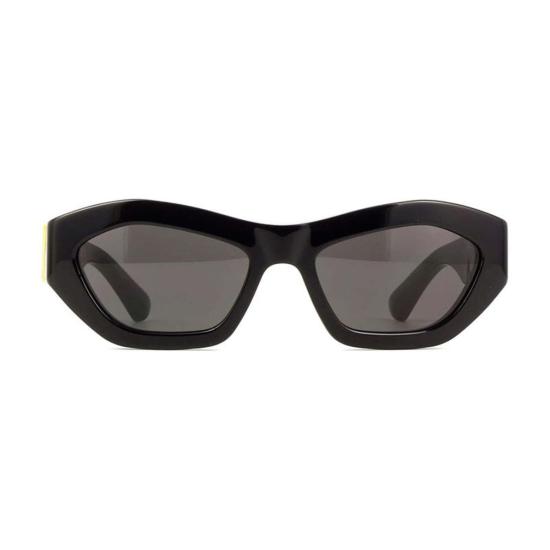  보테가베네타 안경 보테가 베네타 Bv1221 S001 기하학적 풀림 선글라스 - BOTTEGA VENETA