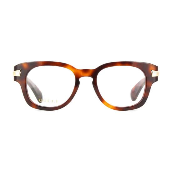  구찌 선글라스 GG1518 O002 스퀘어 풀림 안경 브라운 - GUCCI